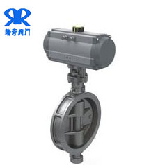 硬密封對夾氣動<a href='http://m.shezhibujian.cn/Product/diefa/' target='_blank'>蝶閥</a>